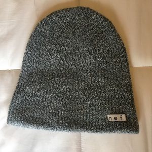 Neff Daily Heather Grey & White Beanie